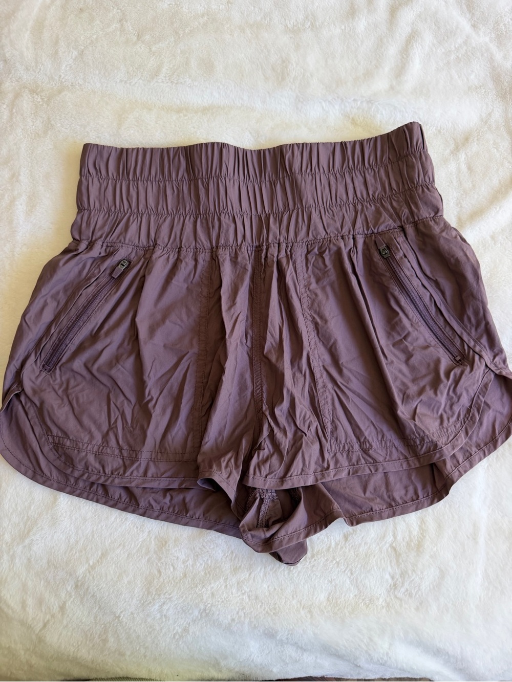 Free People Movement The Way Home Shorts Purple Size Large